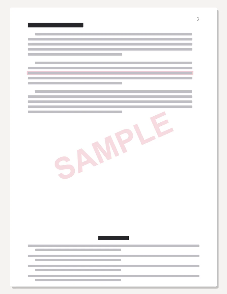 Capella FlexPath sample paper preview, body page with in-text citations and an APA references list